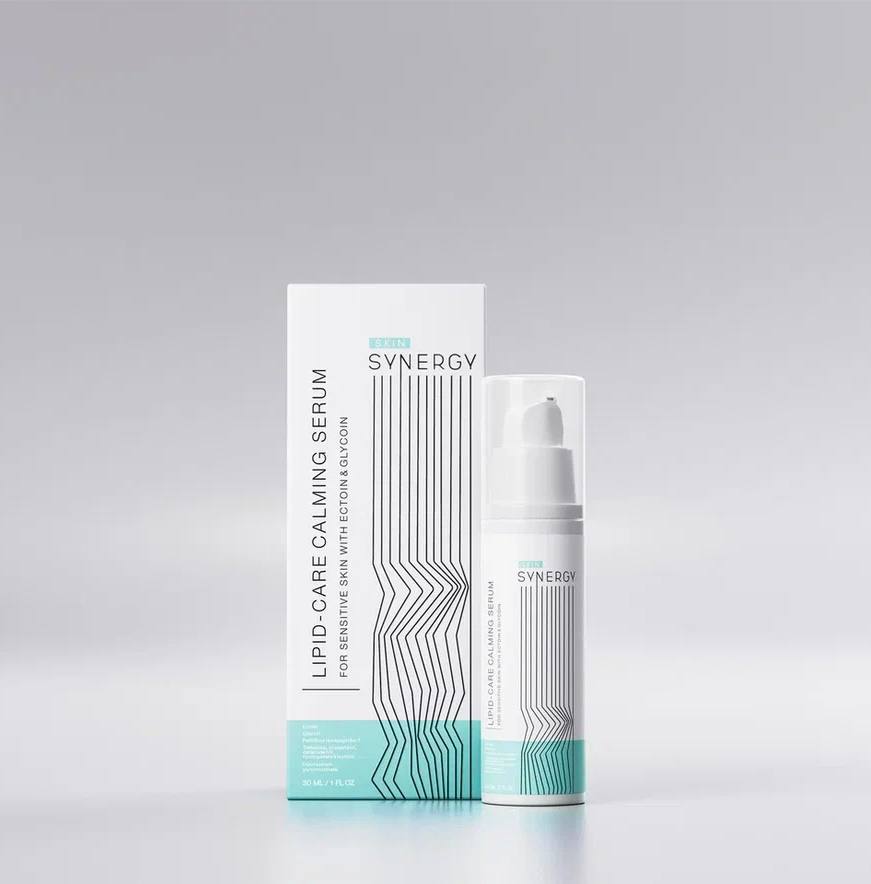 Skin Synergy, Успокаивающая сыворотка для ежедневного ухода с липидами.LIPID-CARE CALMING SERUM